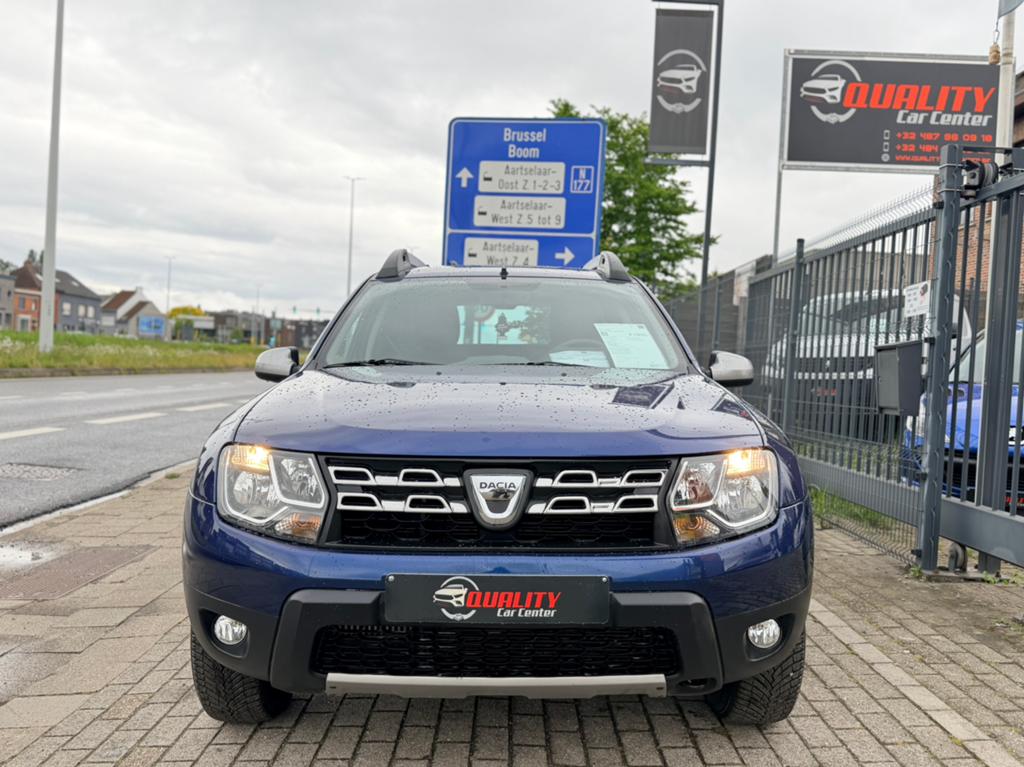 Dacia Duster Stepway 2015 075000km 1.2Tce Navi Camera Full, Auto's, Dacia, Voorwielaandrijving, Testrit aan huis, Stof, Euro 6