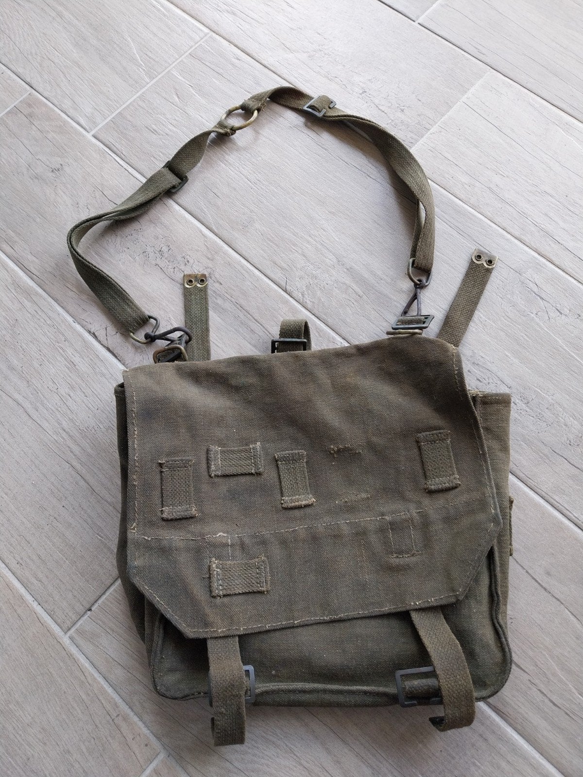 Belgische m1930 broodzak wo2 ABBL 1940, Verzamelen, Ophalen of Verzenden