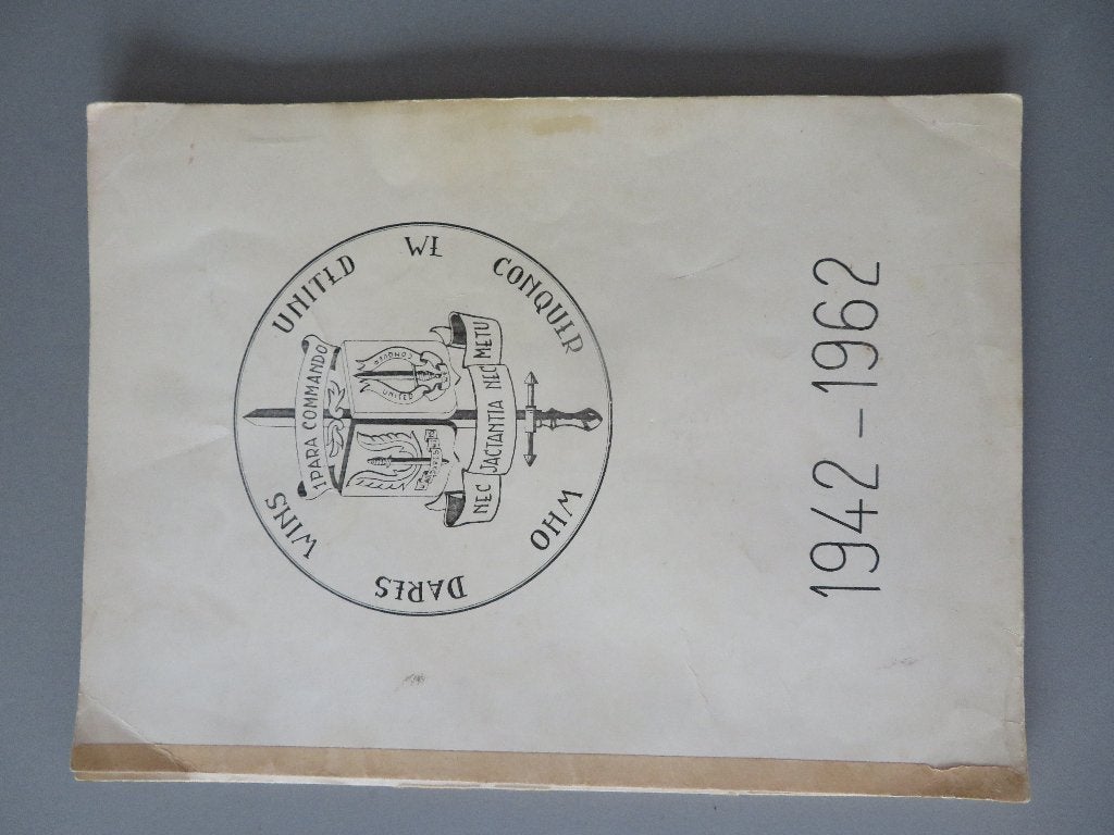 RARE 20e verjaardag Para Commando foto,s verslagen Congo ea, Ophalen of Verzenden, Landmacht, Boek of Tijdschrift