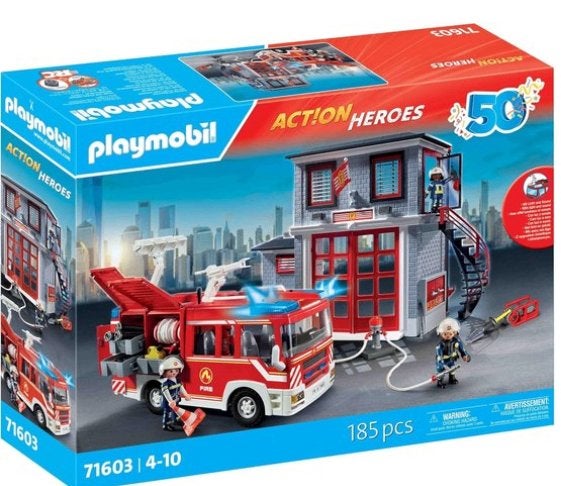 PLAYMOBIL Action Brandweer, Kinderen en Baby's, Speelgoed | Playmobil, Ophalen of Verzenden, Nieuw, Complete set, Voertuig