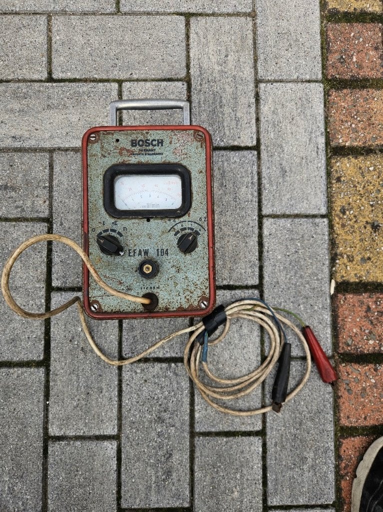 Bosch EFAW 104 Toerental en Sluitingshoekmeter, Ophalen of Verzenden, Gebruikt
