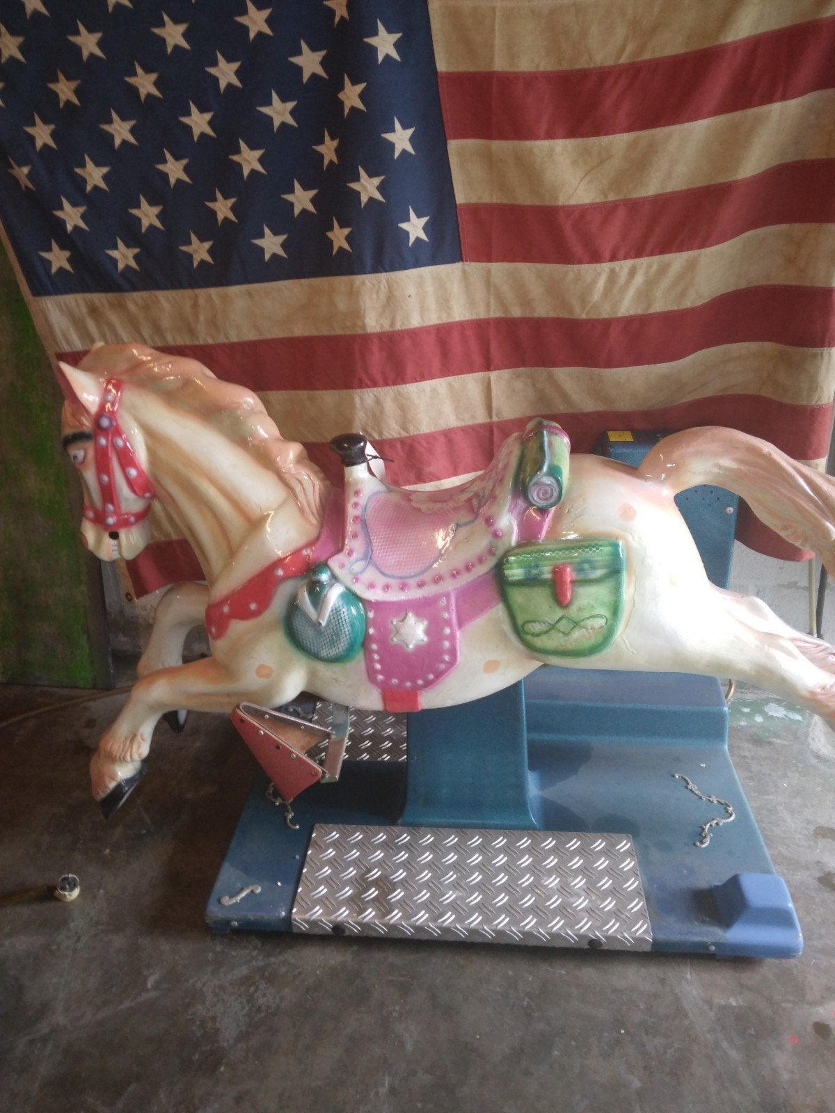 kiddy rides, Enlèvement