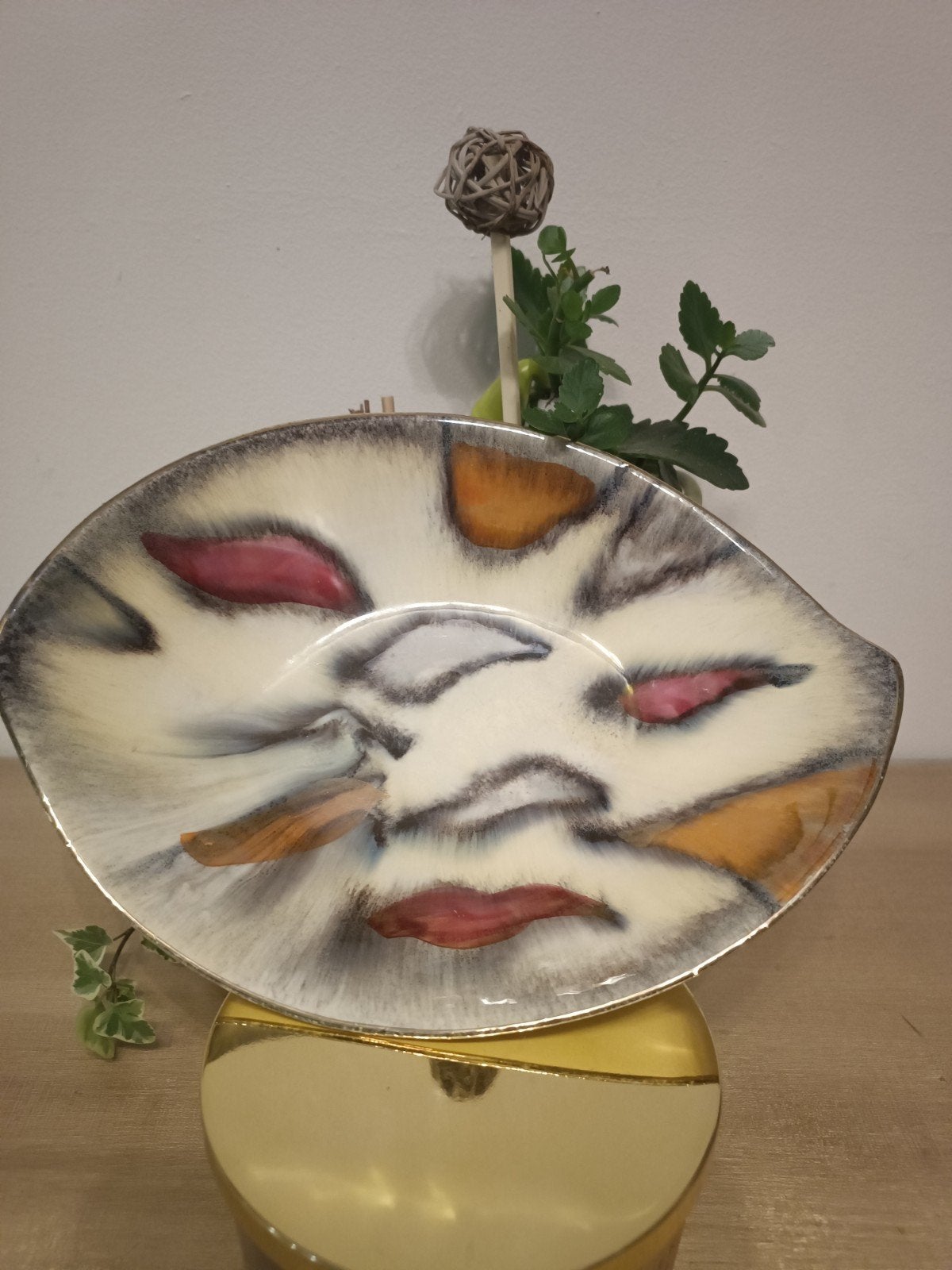 Coupe/vide poche Vintage West Germany (Bay Keramik 430)25, Antiek en Kunst, Antiek | Schalen, Ophalen of Verzenden