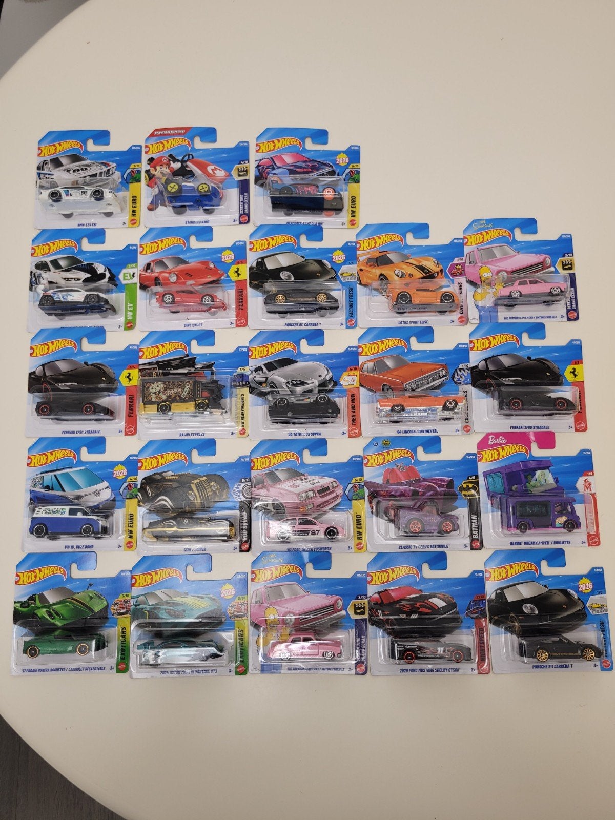 Hot wheels, Enlèvement