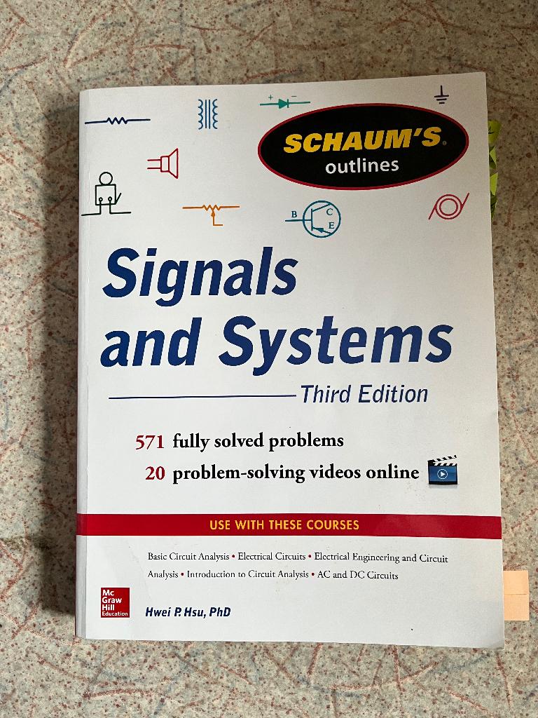 Signals and Systems Third Edition, Livres, Enlèvement ou Envoi, Alpha, Utilisé, Enseignement supérieur