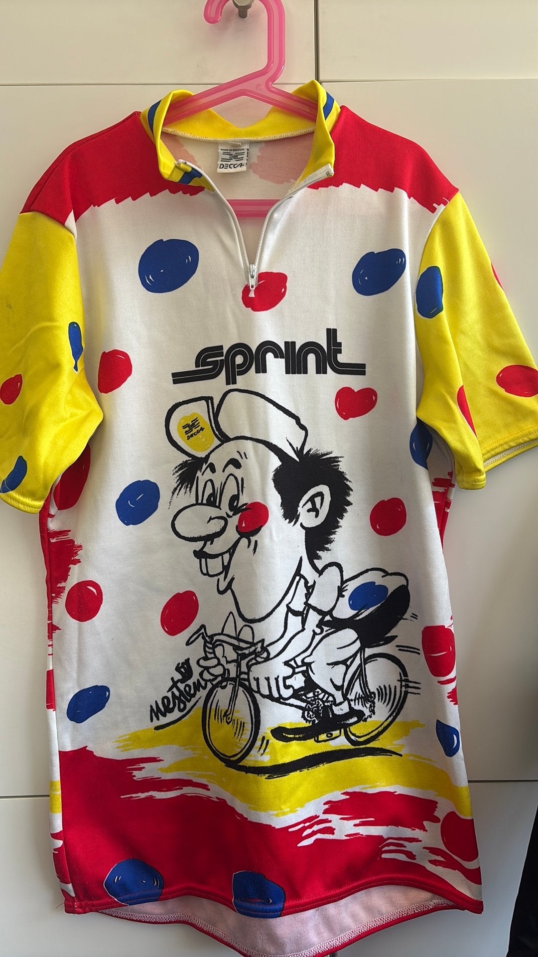 Retro koers trui, Ophalen of Verzenden, Zo goed als nieuw
