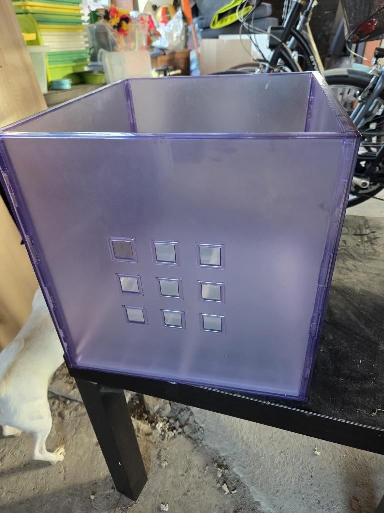 kallax box, Enlèvement, Utilisé