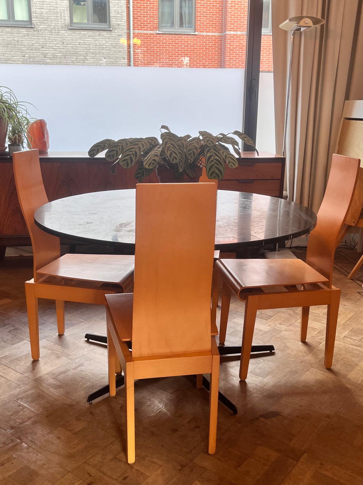Finazzer stoelen, Huis en Inrichting, Ophalen, Gebruikt, Bruin, Italiaans Finazzer