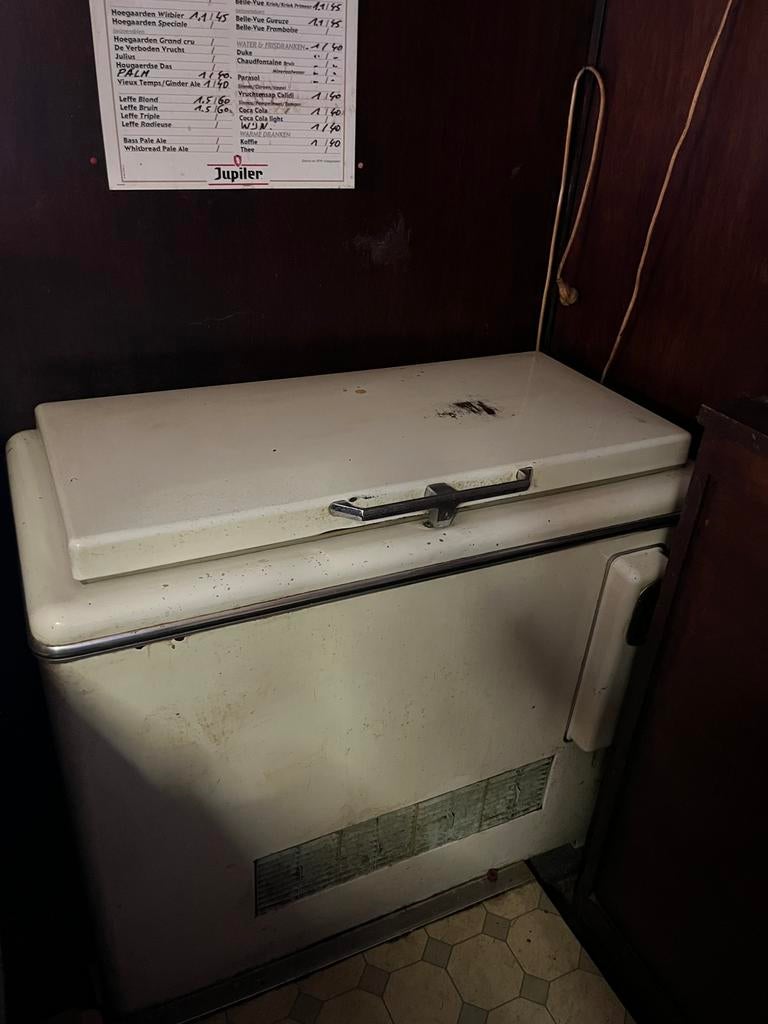 Vintage Coca-Cola frigo / koelbox – retro, Ophalen, Zo goed als nieuw