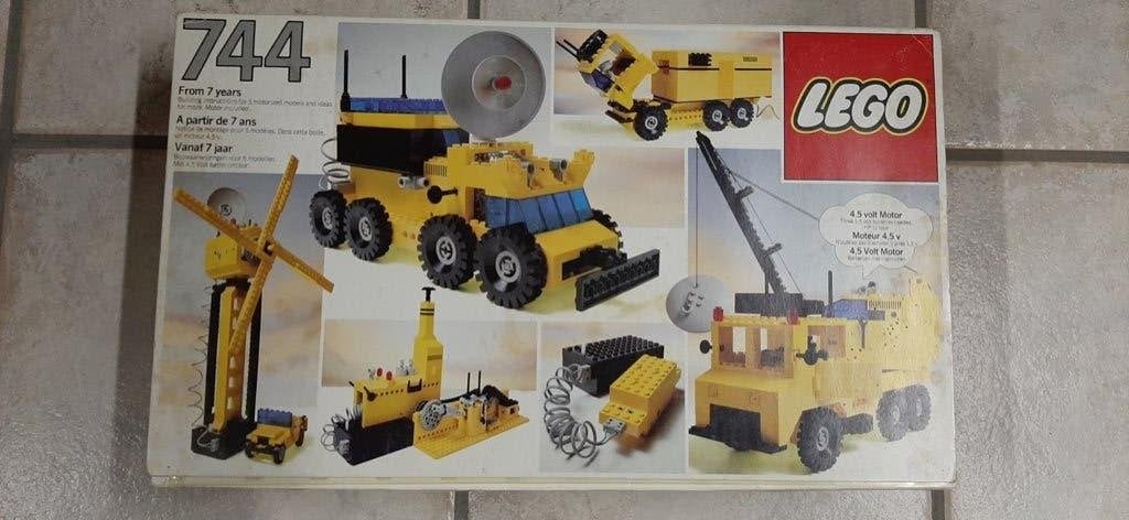 Lego 744, Gebruikt, Lego, Overige typen, Ophalen of Verzenden