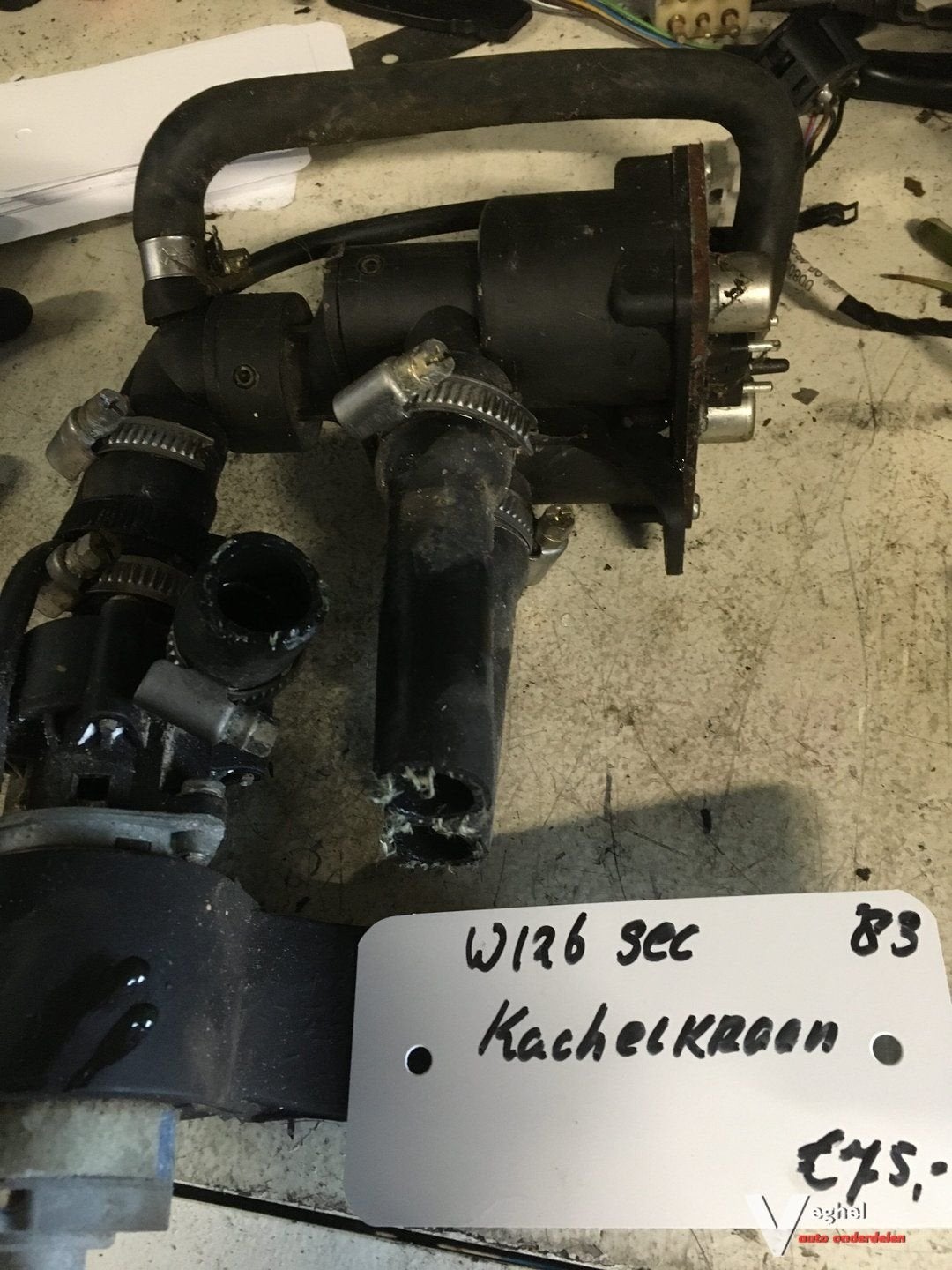 w126 sec kachelkraan '83, Gebruikt, -, -, Ophalen of Verzenden