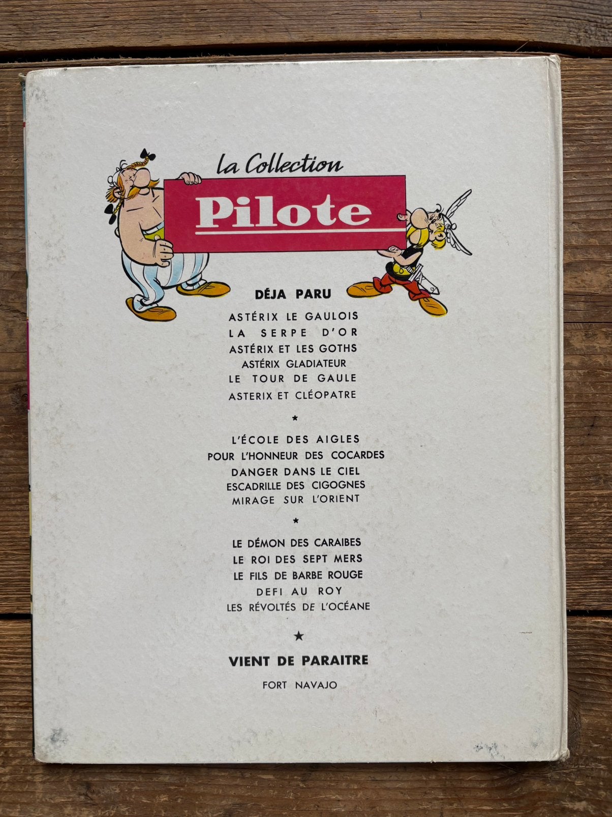 ASTÉRIX en de Goten originele editie 1963 (1965) PILOT, Eén stripboek, Ophalen of Verzenden, Gelezen