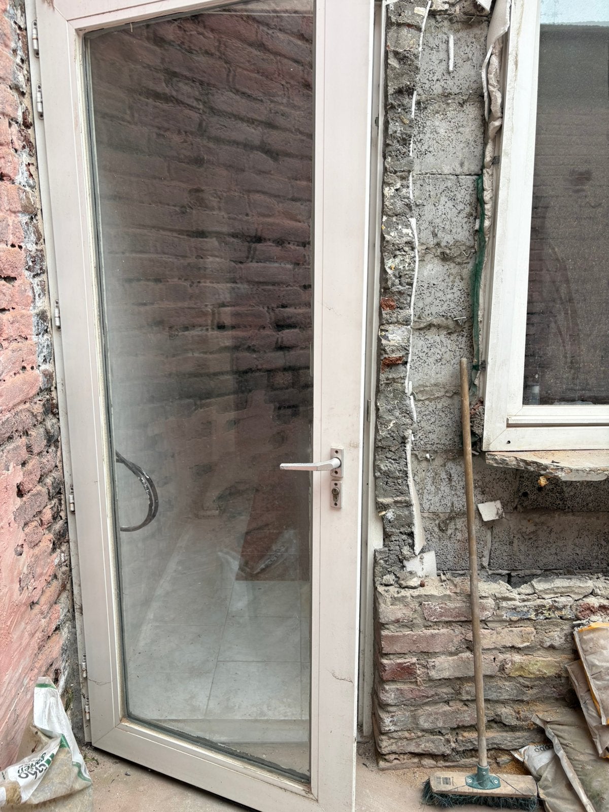 Porte vitrée double vitrage, Bricolage & Construction, Enlèvement, Comme neuf