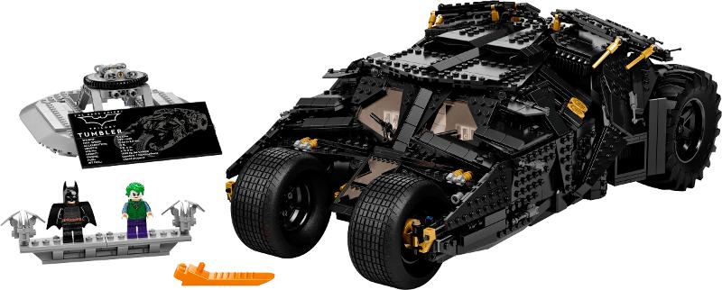Lego 76240 Batmobiel Tumbler, Gebruikt, Overige thema's, Lego, Ophalen of Verzenden