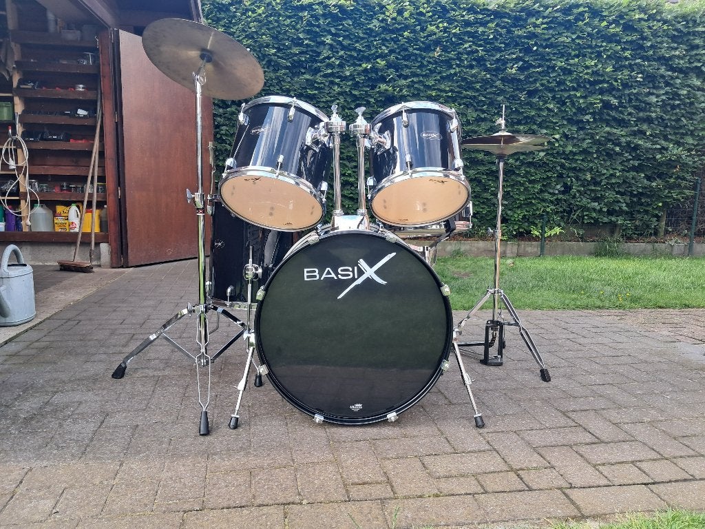 Drumstel basix, Muziek en Instrumenten, Drumstellen en Slagwerk, Ophalen, Gebruikt, Overige merken