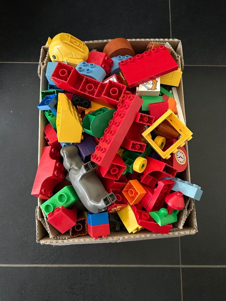 duplo blokken, Kinderen en Baby's, Ophalen, Zo goed als nieuw, Losse stenen, Duplo