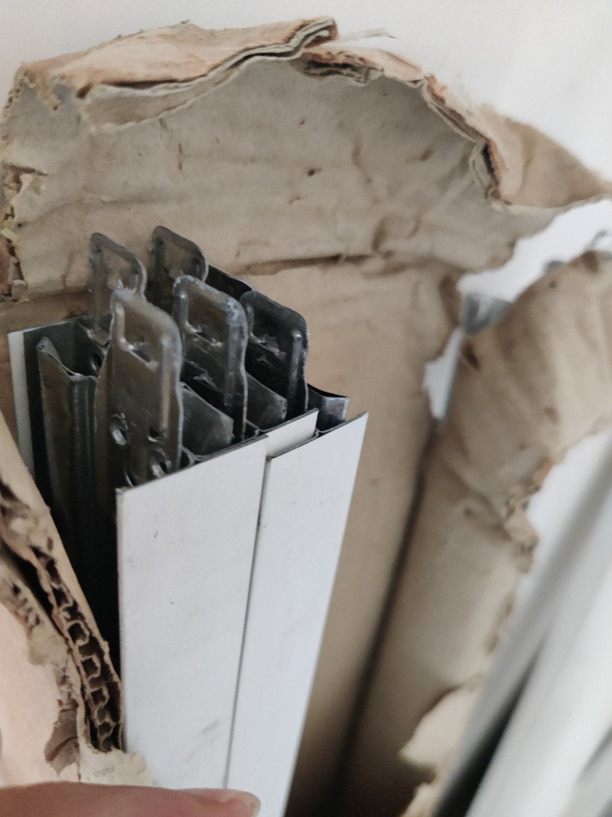metalen profielen, Ophalen
