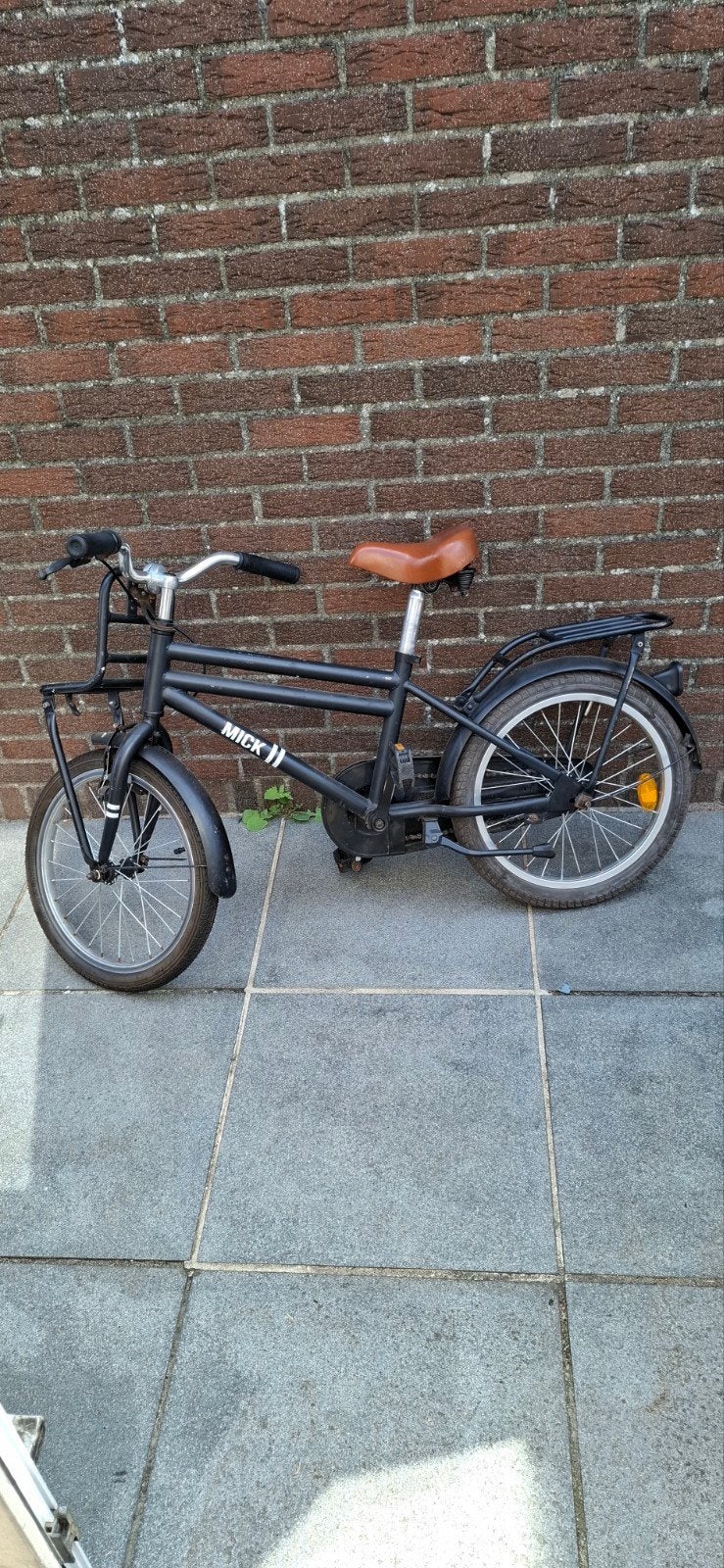 Norton Mick fiets, Ophalen, Terugtraprem, Norton Mick, Gebruikt