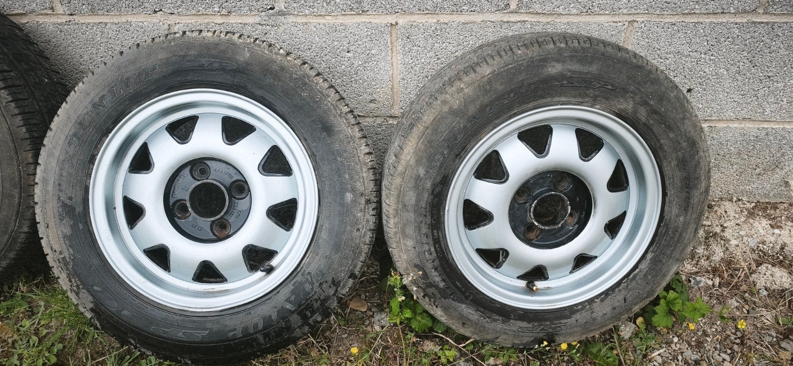 Fondmetal 4x100 13", Autos : Pièces & Accessoires, Enlèvement, Utilisé, 13 pouces, Pneu(s)