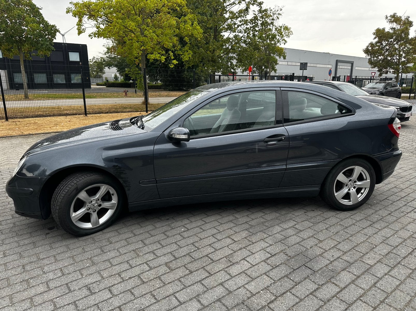 Mercedes C200, Autos, 90 kW, Argent ou Gris, Achat, Beige