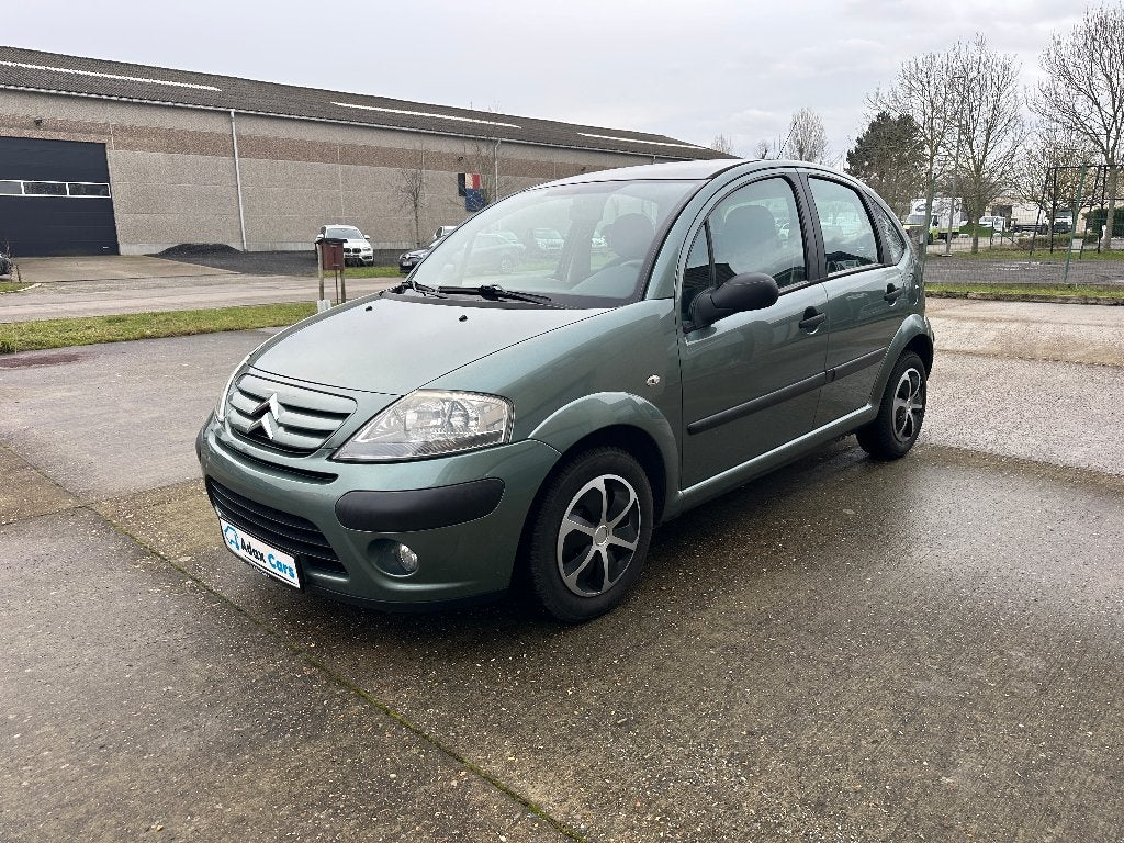 Citroen C3 1.1 Benzine 2008 / 1 Jaar garantie, Auto's, Voorwielaandrijving, Stof, Zwart, 4 cilinders