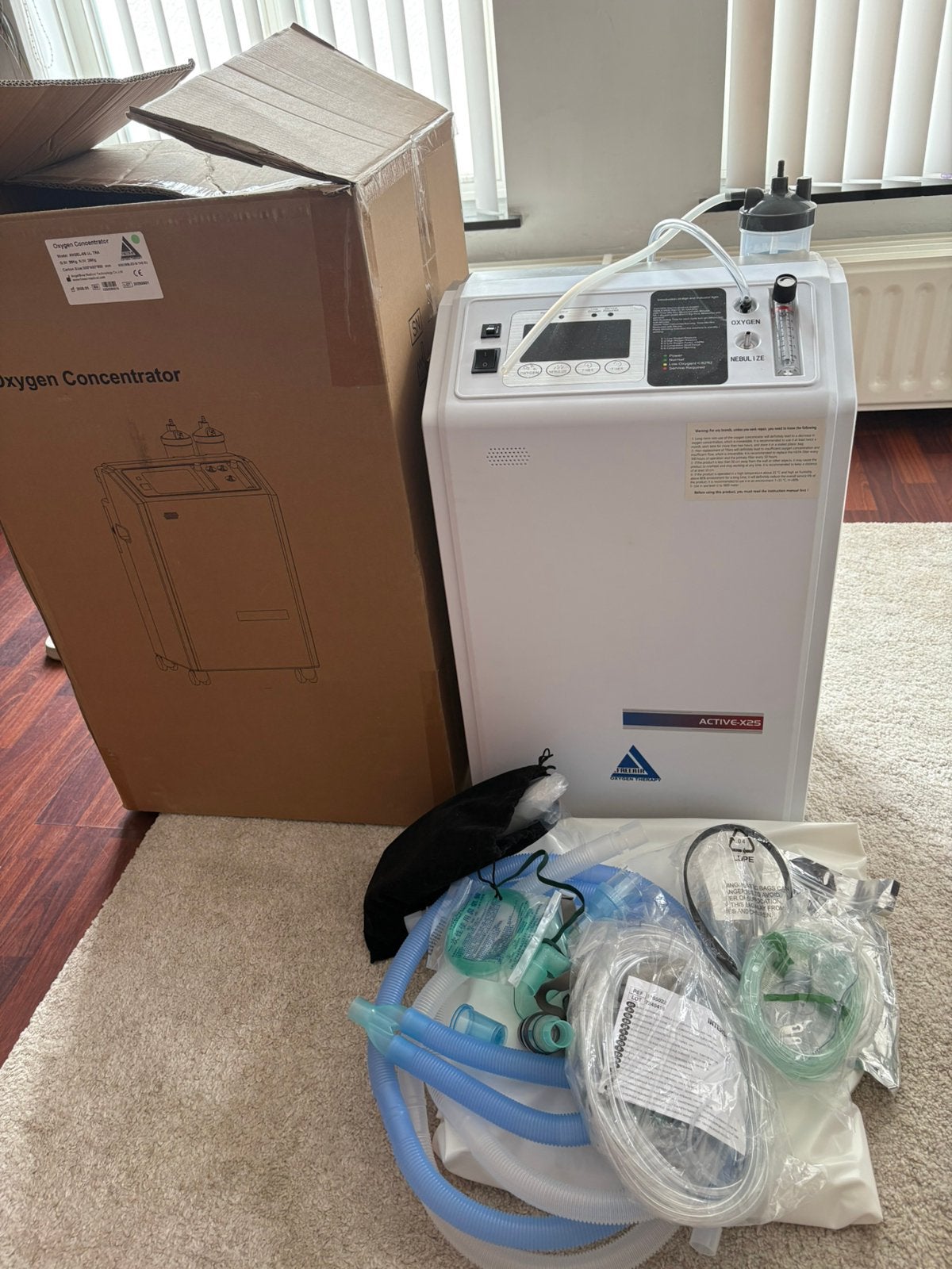 Zuurstof generator:EWOT Exercise With Oxygen Tr, Sport en Fitness, Ophalen, Zo goed als nieuw