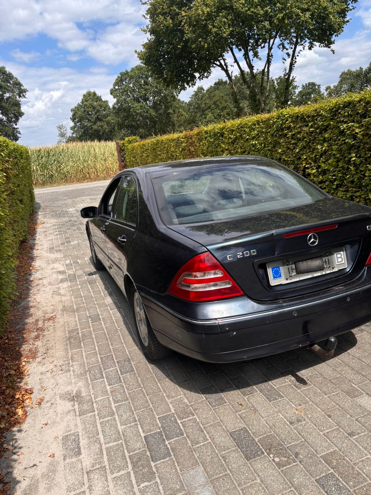 Mercedes C200cdi, Auto's, Mercedes-Benz, Zwart, Diesel, 5 deurs, C-Klasse