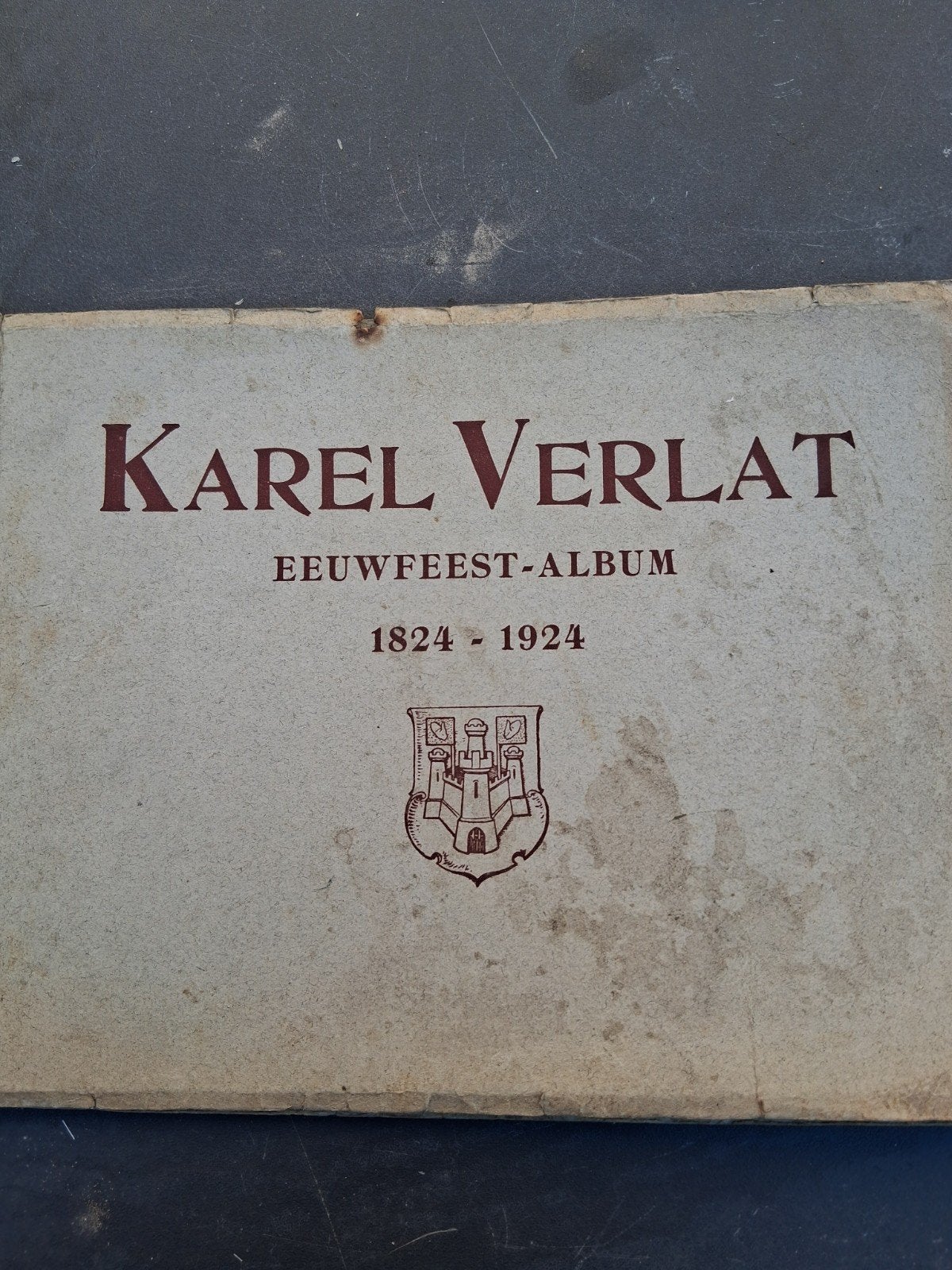 karel verlat eeuwfeest- album  1824-1924, Boeken, Atlassen en Landkaarten, Ophalen
