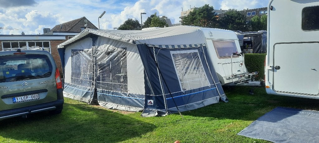 Voortent caravan DOREMA maat 15, Ophalen, Gebruikt, Ten Cate All Season 240g/m2, Dorema