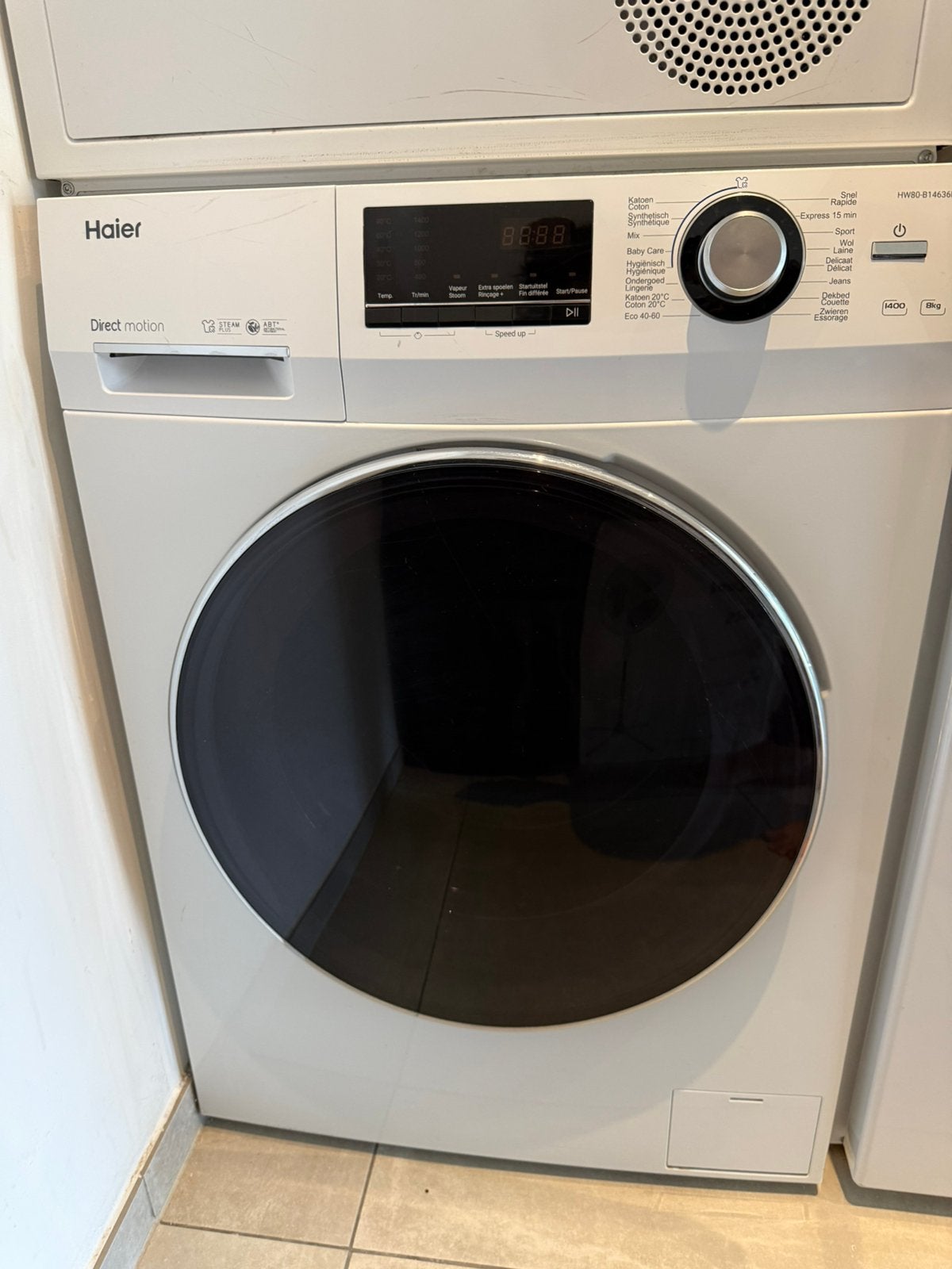 Wasmachine, Elektronische apparatuur, Wasmachines, 8 tot 10 kg, Ophalen, Gebruikt