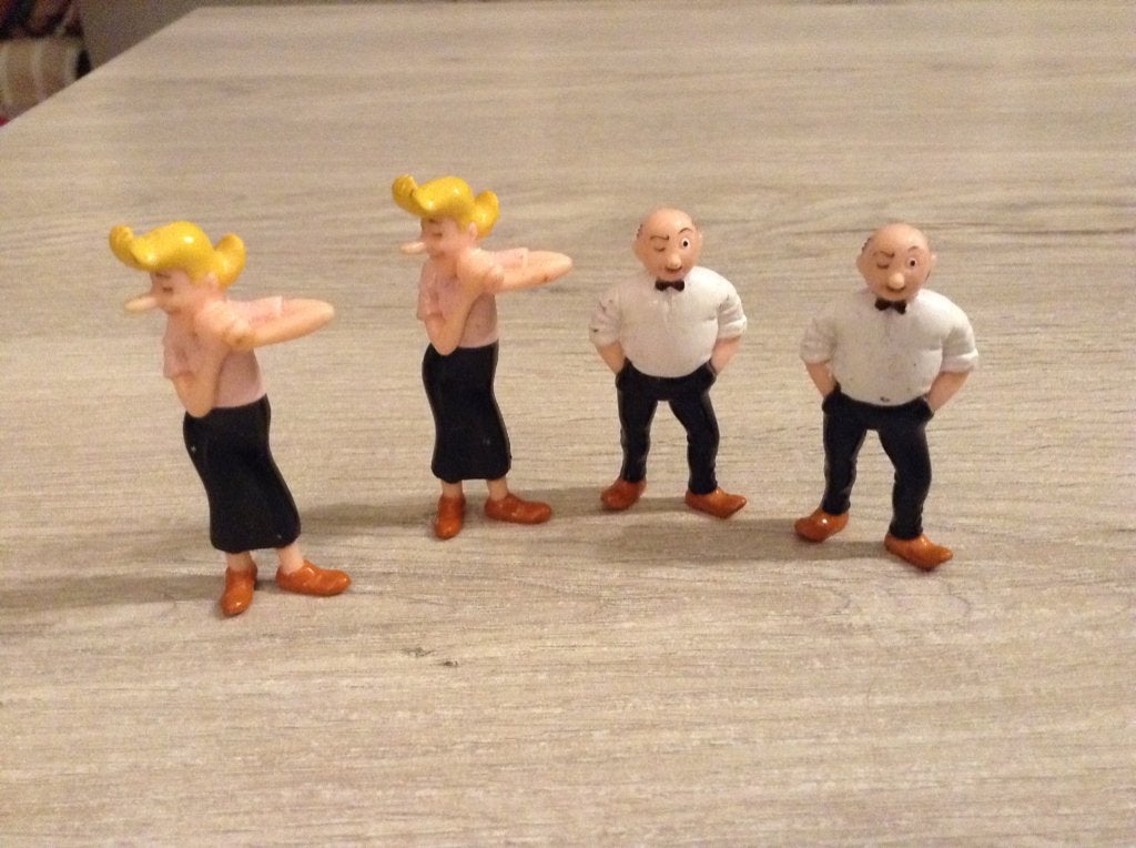 Suske en Wiske verschillende characters (6 cm), Verzamelen, Ophalen of Verzenden, Suske en Wiske, Zo goed als nieuw, Beeldje of Figuurtje