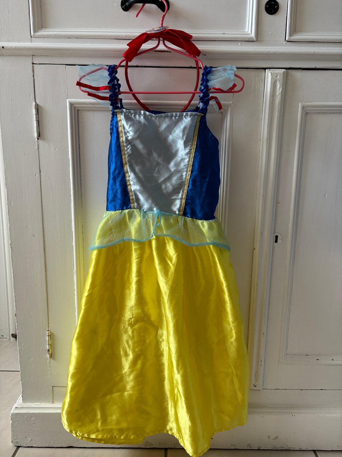 Verkleedjurk Sneeuwwitje Disney, Kinderen en Baby's, Ophalen of Verzenden, Gebruikt, 104 of kleiner, Jongen of Meisje