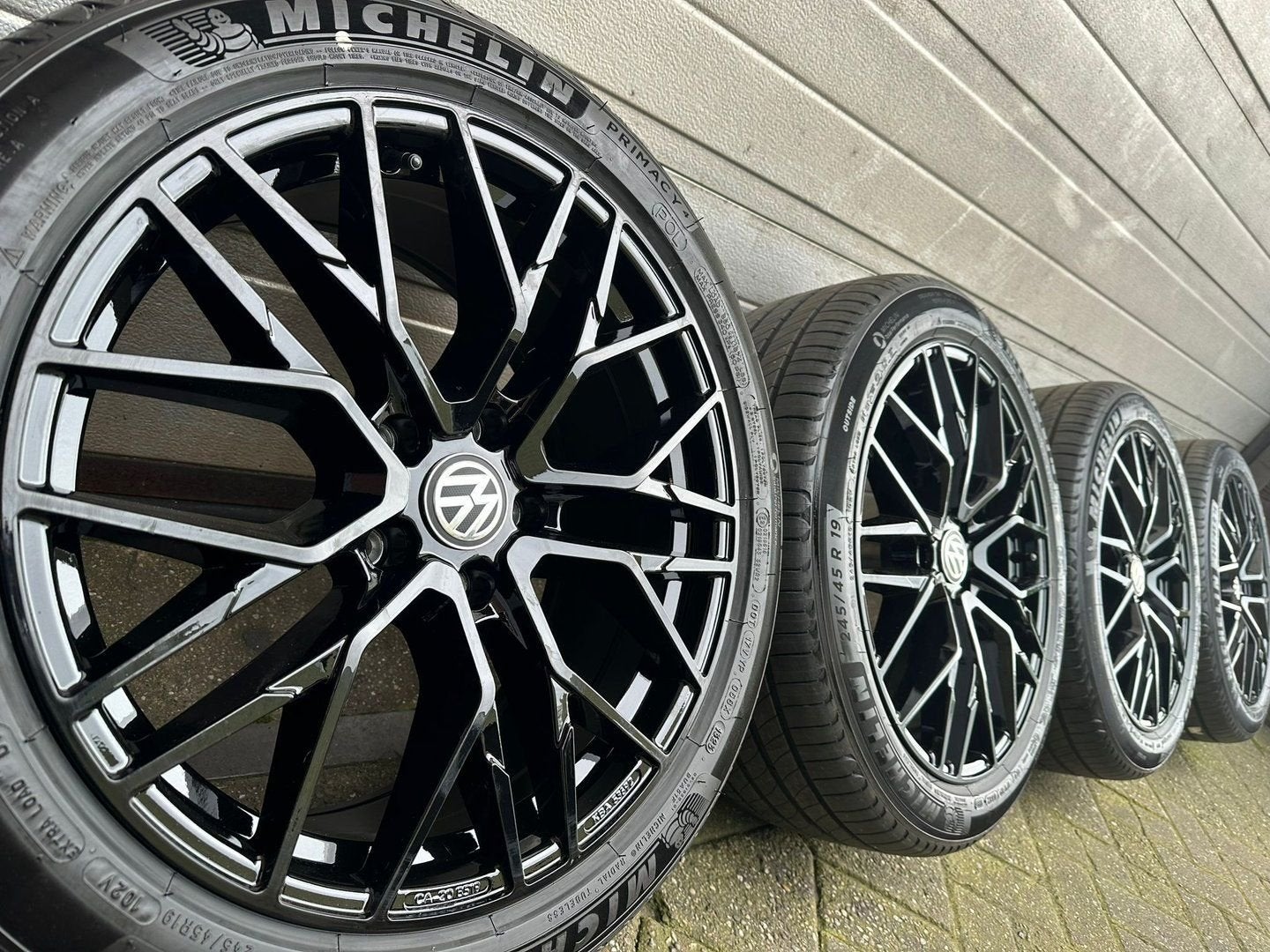 19 inch VW Transporter T6.1 T7 T6 T5 Multivan zwarte velgen, Auto-onderdelen, Banden en Velgen, 19 inch, Bestelwagen, -, -
