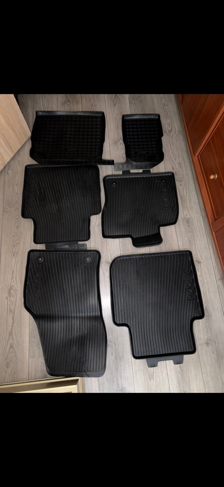 Tapis de sol Skoda kodiaq, Enlèvement, Comme neuf