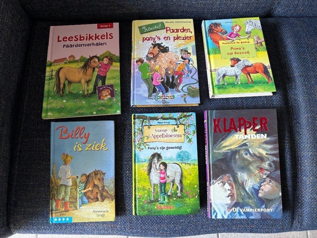 Paardenboeken ponyboeken vanaf 6,7,8 en 10 jaar, Enlèvement ou Envoi, Comme neuf, Nicolle Christiaanse
