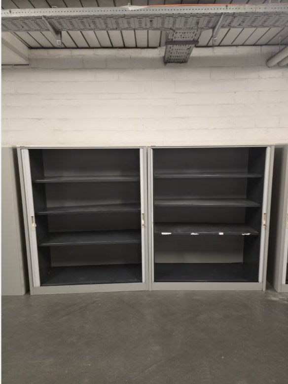 Professionele metalen kasten met schuifdeur 150x120x45, Ophalen of Verzenden, Zo goed als nieuw