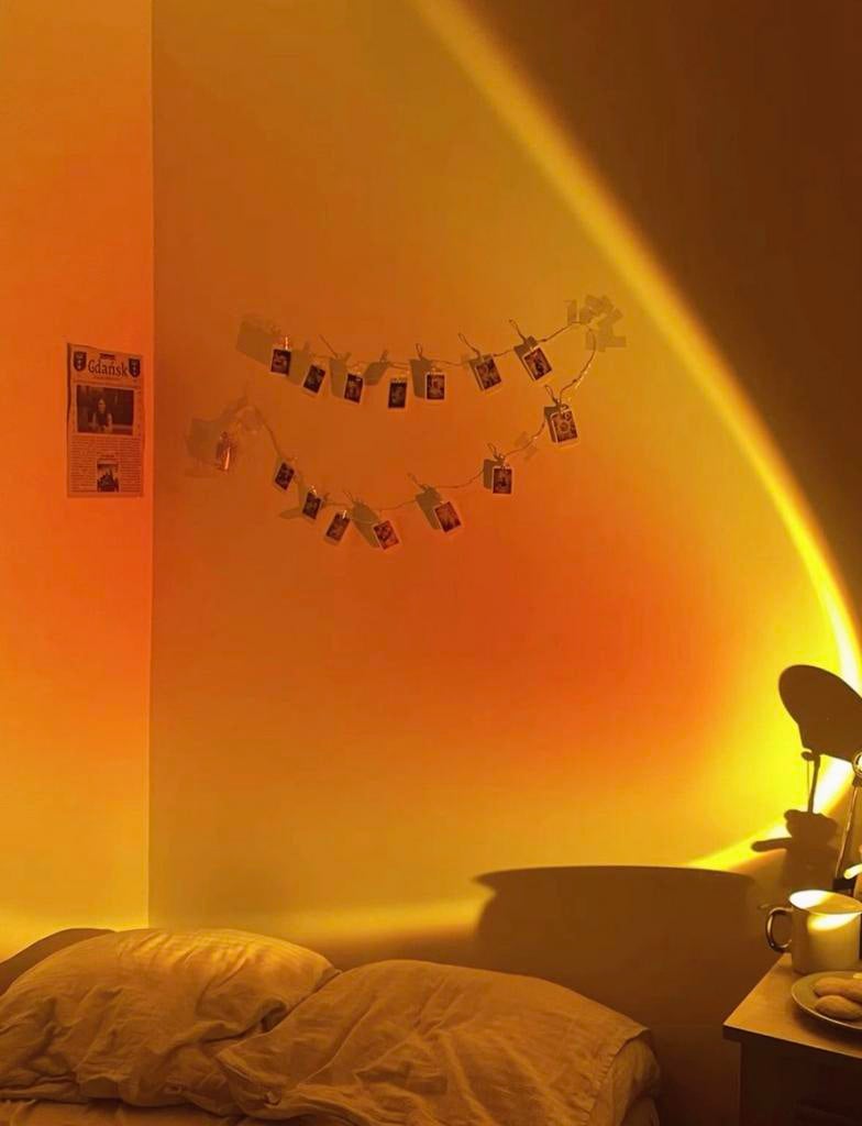 LED Projectielamp - USB poort - Nieuw - zonsondergang, Ophalen, Nieuw