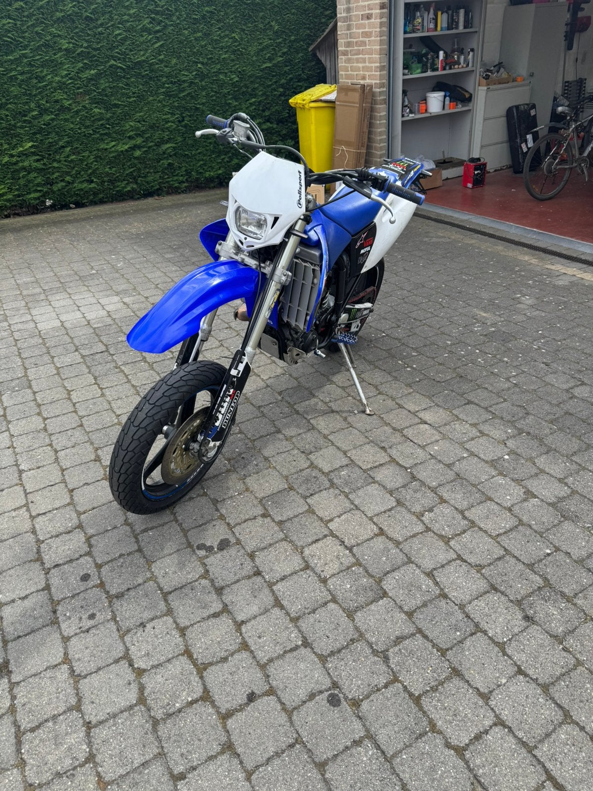 Yamaha WR400F Supermoto (2000) Veel extra onderdelen, Enlèvement, Comme neuf, Yamaha