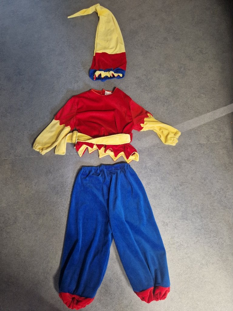 Verkleedkledij kabouter, maat 98 (3 jaar), Ophalen of Verzenden, Gebruikt, 104 of kleiner, Jongen of Meisje