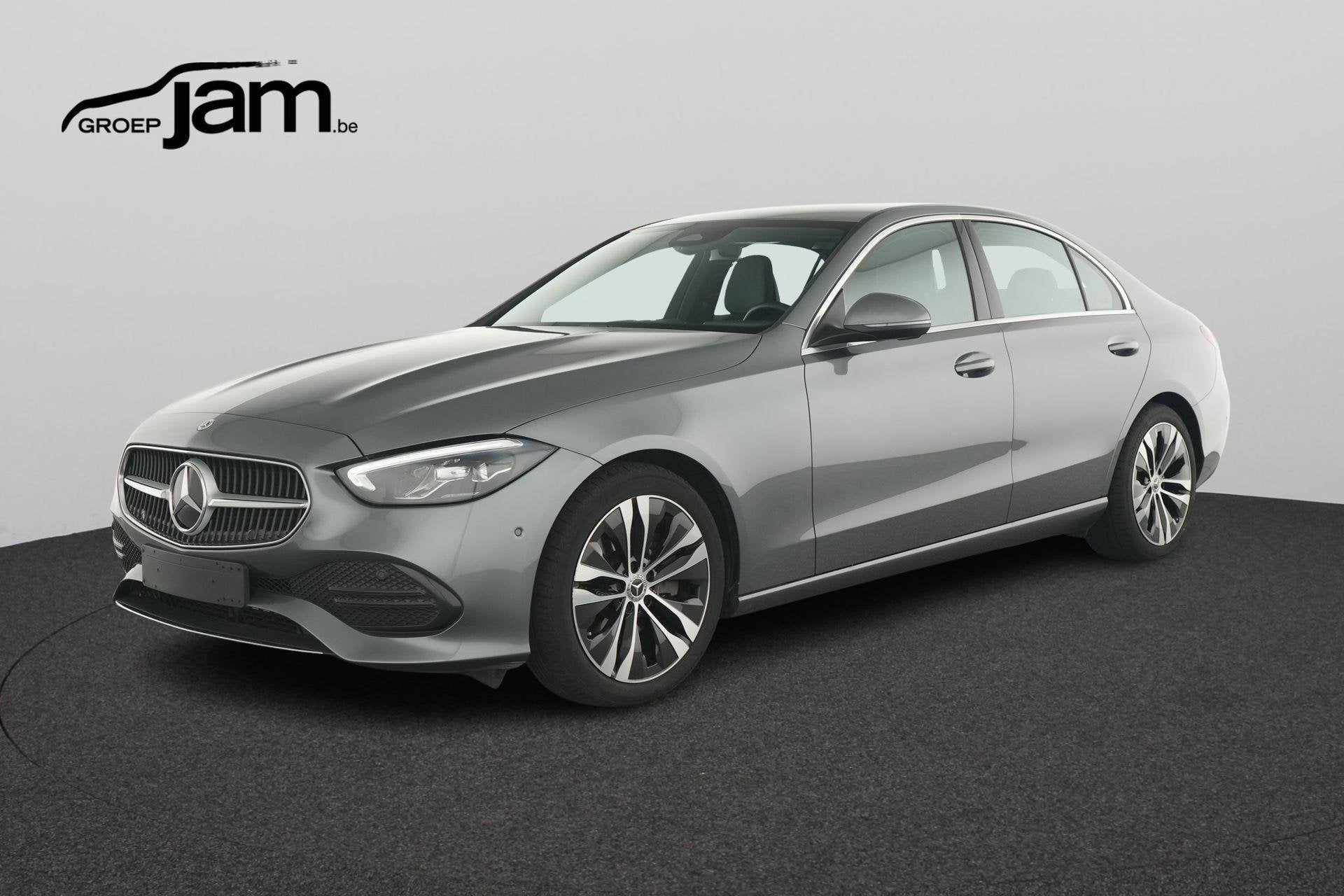 Mercedes-Benz C-Klasse 200 d Luxury Line (automatique), Autos, Argent ou Gris, Achat, 1800 kg, Noir