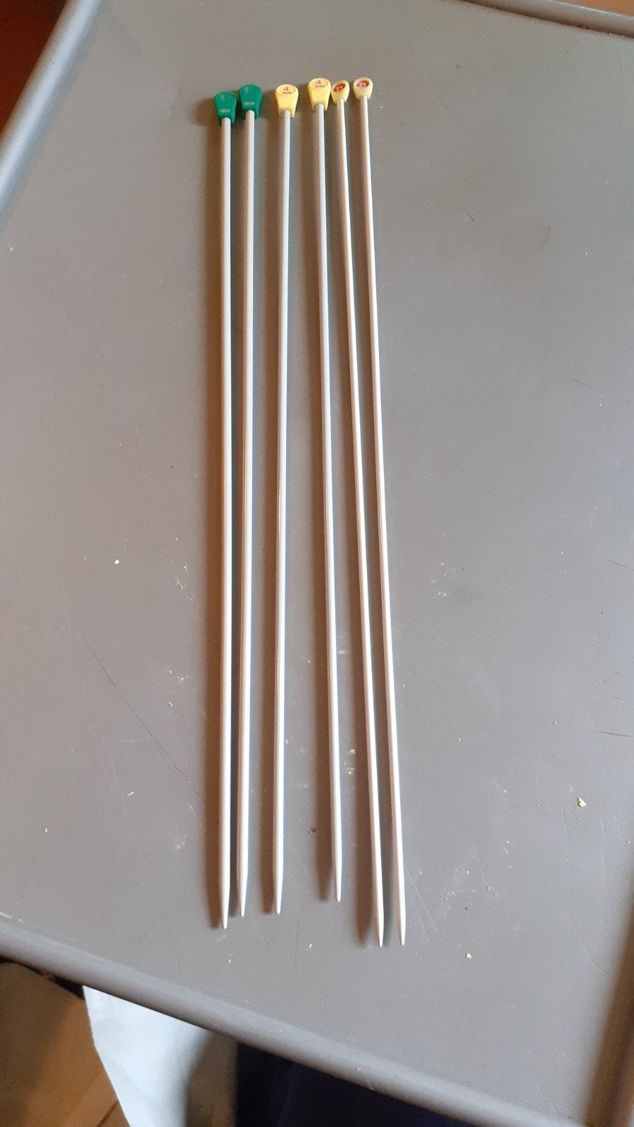 lot de 3 paires aiguilles à tricoter 4 1/2  4 et 3 1/2, Hobby & Loisirs créatifs, Enlèvement ou Envoi