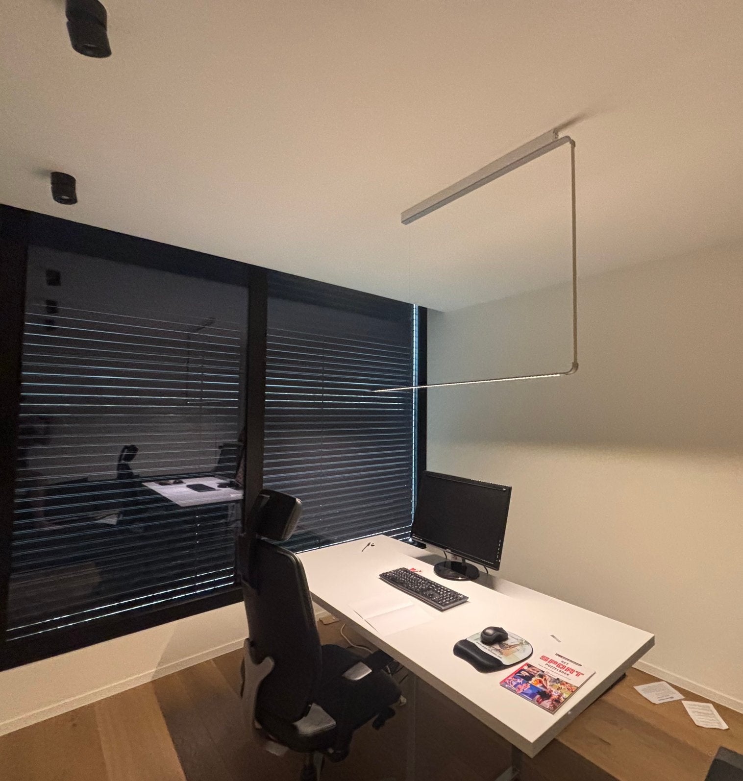 Design hanglamp Nimbus, Ophalen, Zo goed als nieuw, Kunststof, Modern