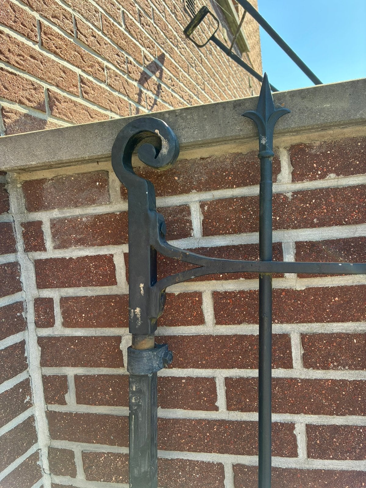 Smeedijzeren hek, Ophalen, Gebruikt, IJzer, Sierhekwerk
