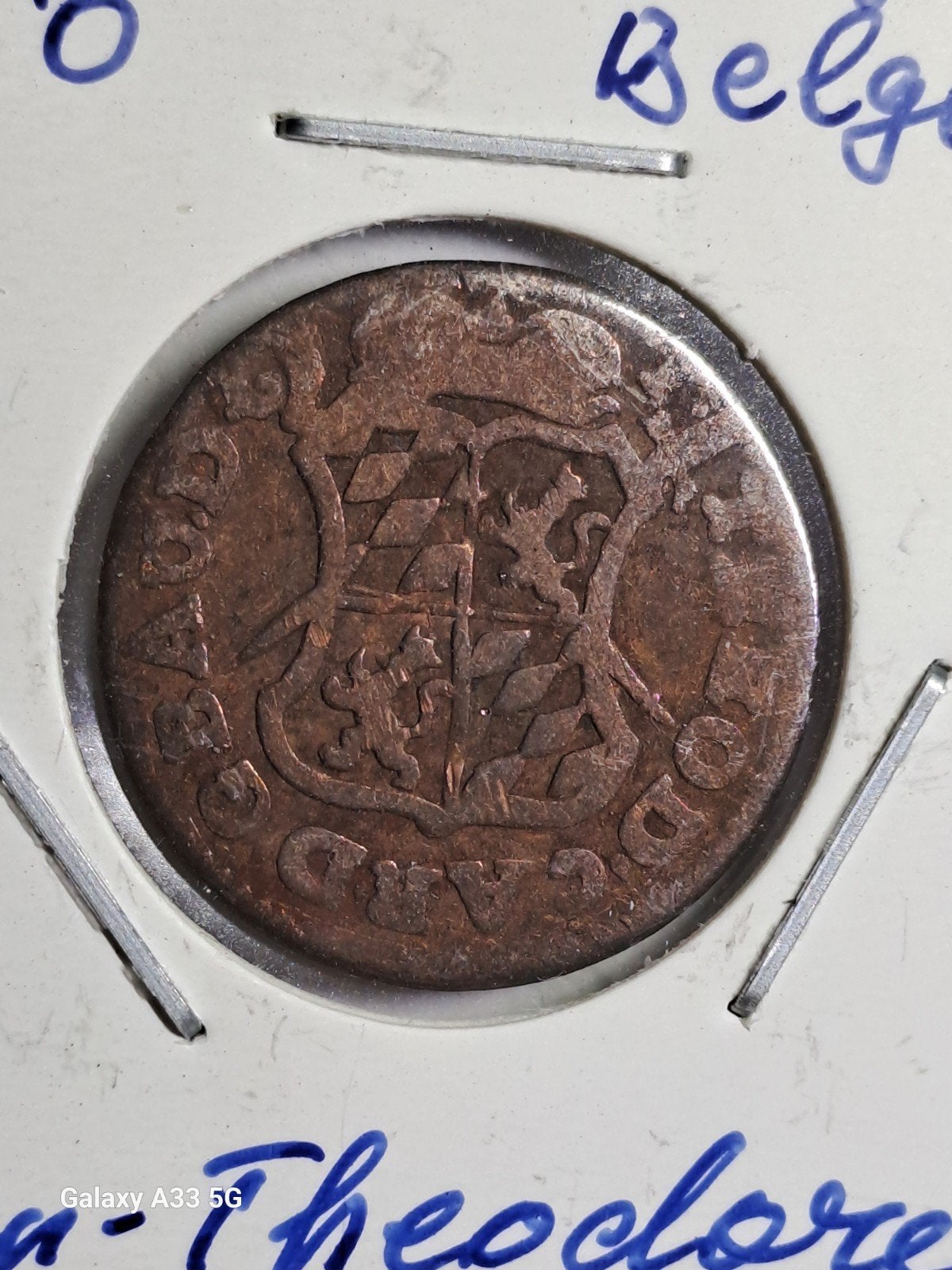 Belgique-Jean Théodore de Bavière-1 liard 1750, Enlèvement ou Envoi, Belgique, Monnaie en vrac