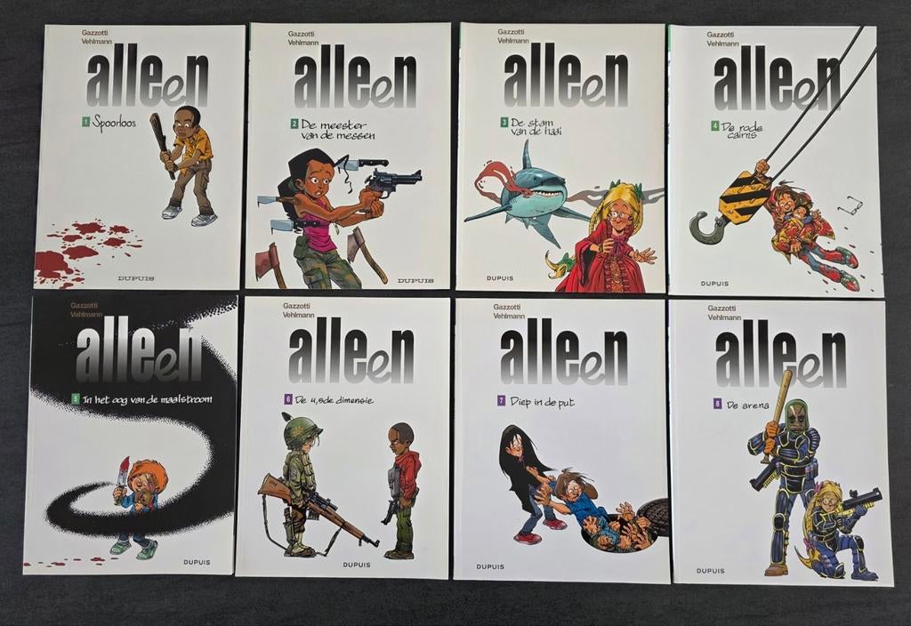 Strips: Alleen  : Dupuis, Boeken, Stripverhalen, Ophalen of Verzenden, Zo goed als nieuw