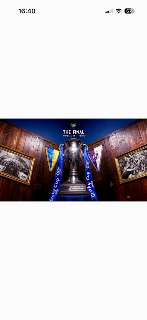2 tickets gezocht vak anderlecht voor de bekerfinale morgen!, Tickets en Kaartjes, Recreatie | Pretparken en Attractieparken, Twee personen