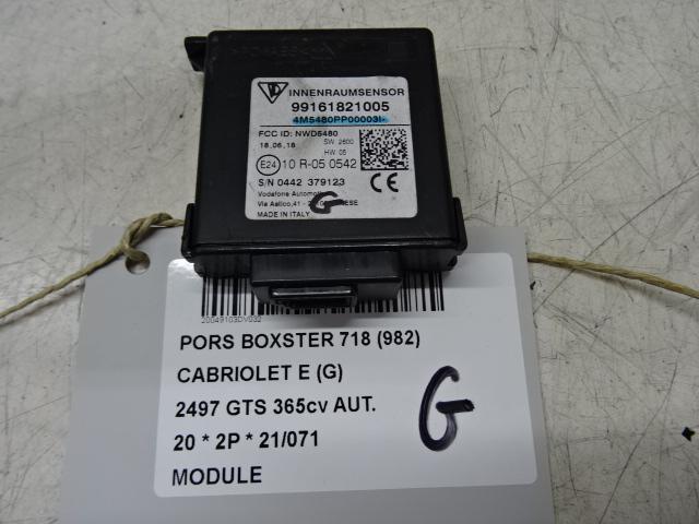 COMPUTER Porsche 718 Boxster (982) (01-2016/-) (99161821005), Gebruikt, Porsche