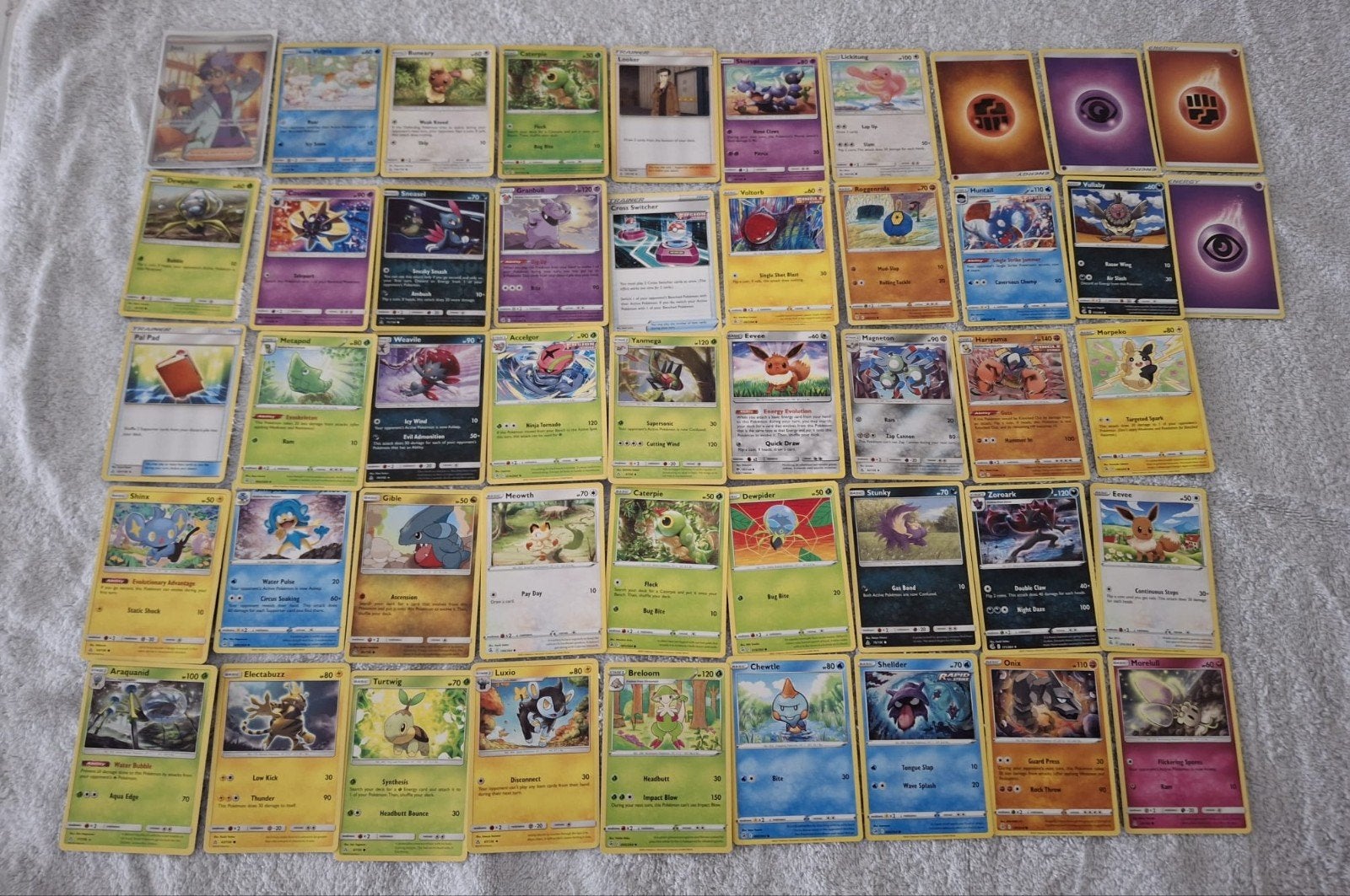 Pokemon verzamelkaarten in 1 lot, Ophalen of Verzenden