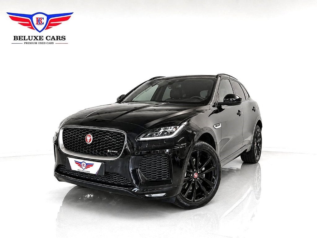 Jaguar E-Pace 2.0 D*R-SPORT*PANO*CAMERA*SIEGE-ELEC-MEMO*JA, Auto's, Jaguar, 4 cilinders, Zwart, Leder, Bedrijf