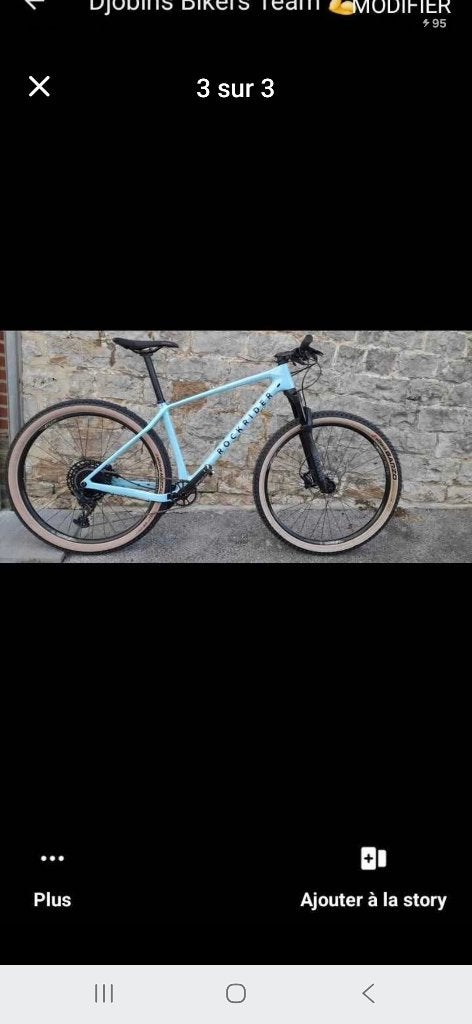 VTT CARBONE TAILLE M, Vélos & Vélomoteurs, Autres marques, Comme neuf, Enlèvement, Hommes